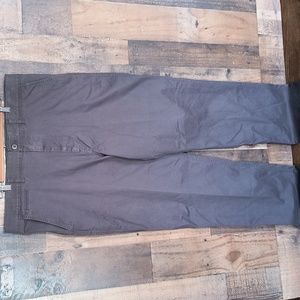 NWT The Foundry  Flat Front Comfort Stretch Gray Pants Sz 40 x 36 Tall Men